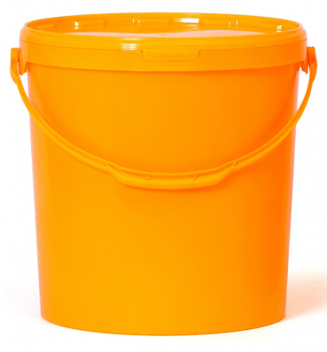 Honig-Eimer 25 kg Plastik gelb, neutral